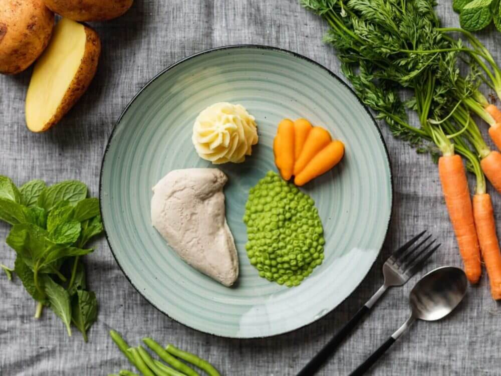 texture modified food dish