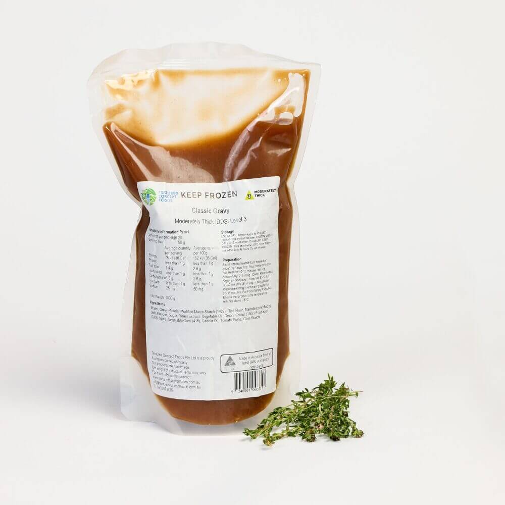 classic gravy in resealable pouch