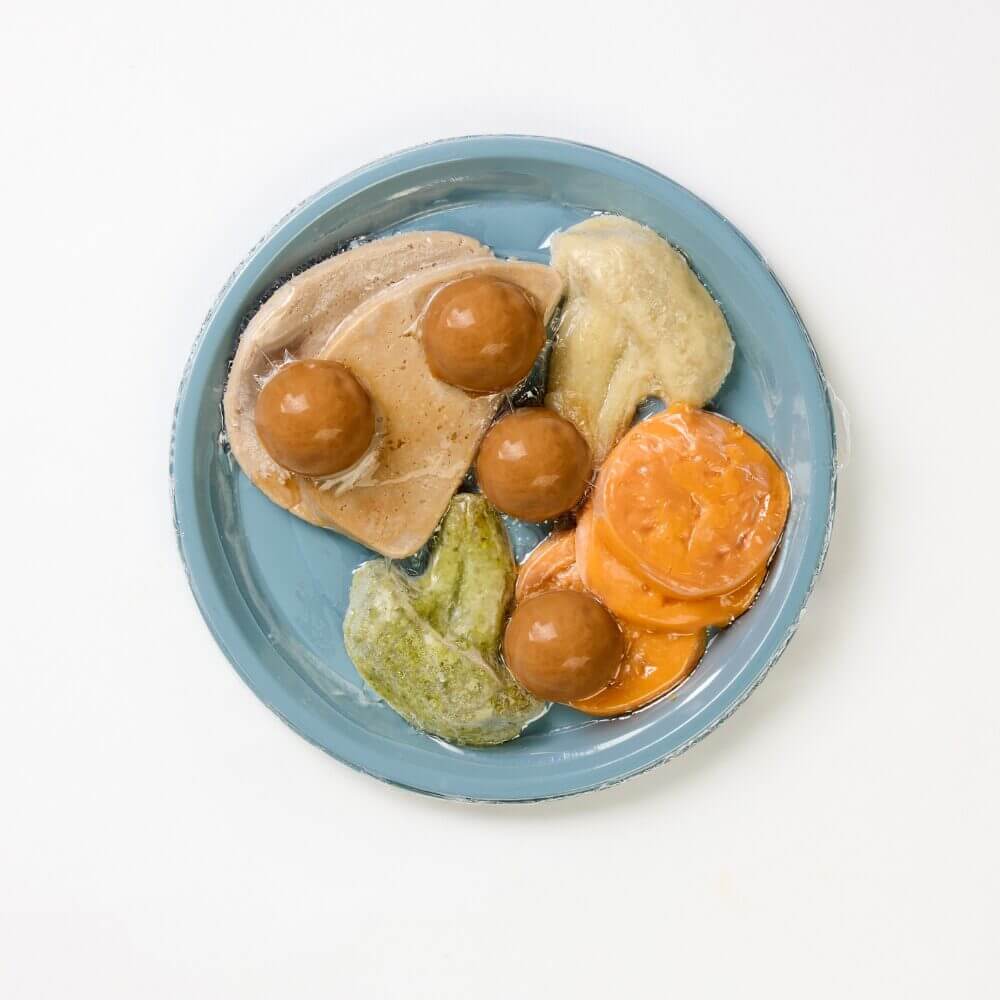 Roast Lamb with Cauliflower, Sweet Potato, Broccoli & Classic Gravy - Minced & Moist - Image 2