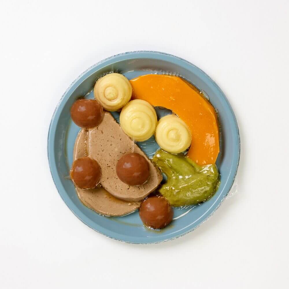 Roast Lamb with Broccoli, Pumpkin, Mashed Potato & Mint Gravy - Pureed - Image 2