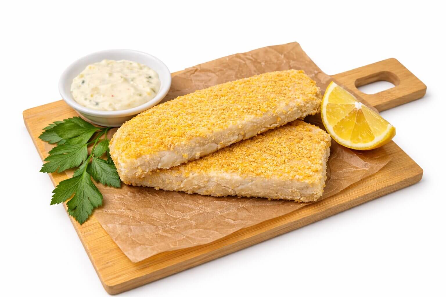 Crumbed Fish Fillet - Puree Level 4